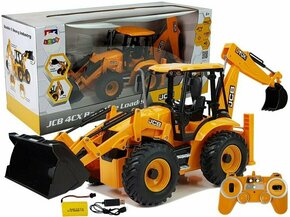 Remote Controlled Excavator with Bucket 2.4G 1:20 Sound Lights