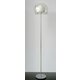ITALUX ML5807-1A OPA | Koma-IT Italux podna svjetiljka 160cm sa prekidačem na kablu 1x E27 krom, bijelo, prozirno