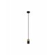 NOVA LUCE 9911524 | Pongo-Pogno Nova Luce visilice svjetiljka 1x GU10 crno mat, zlatno