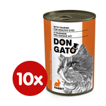 Dibaq Don Gato konzerva za mačke sa zečetinom, 10x 415 g