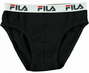 Bokserice Fila Underwear Boy Basic Brief 1P - black