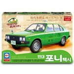 Plastic model Hyundai Pony gen. 1 Taxi 1/24