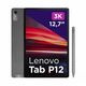 Tablet LENOVO Tab P12 (12.7", 8GB/128GB, Wi-Fi, Android 13) sivi