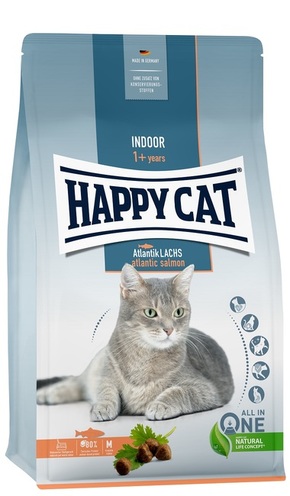 Happy Cat Adult Indoor Salmon 300 g