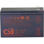 CSB Battery GPL 1272 GPL1272-F2FR olovni akumulator 12 V 7.2 Ah olovno-koprenasti (Š x V x D) 151 x 98 x 65 mm plosnati priključak 6.35 mm bez održavanja, nisko samopražnjenje