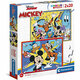 Mickey Mouse i prijatelji Supercolor puzzle 2 u 1 2x20 kom - Clementoni
