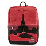 LOUNGEFLY STAR WARS LANDS MUSTAFAR SQUARE MINI BACKPACK
