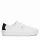 Tenisice Tommy Hilfiger Vulc Monotype Sneaker FW0FW07675 White/Space Blue 0K5