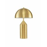 NOVA LUCE 9050162 | Bolt-NL Nova Luce stolna svjetiljka 41cm s prekidačem 1x E27 zlatno, opal