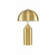 NOVA LUCE 9050162 | Bolt-NL Nova Luce stolna svjetiljka 41cm s prekidačem 1x E27 zlatno, opal