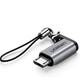 Adapter UGREEN, Micro USB (M) na USB-C (Ž), sivi