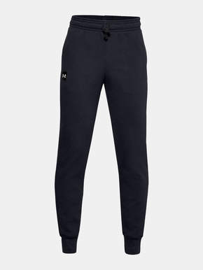 UNDER ARMOUR Sportske hlače 'RIVAL' crna / bijela