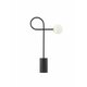 NOVA LUCE 9010223 | Dedalo Nova Luce stolna svjetiljka 63,8cm sa prekidačem na kablu 1x G9 crno mat, zlatno, opal