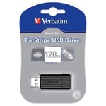 VERBATIM Store n Go PinStripe 128GB USB 2.0 Crna