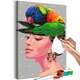 Slika za samostalno slikanje - Parrot on the Head 40x60