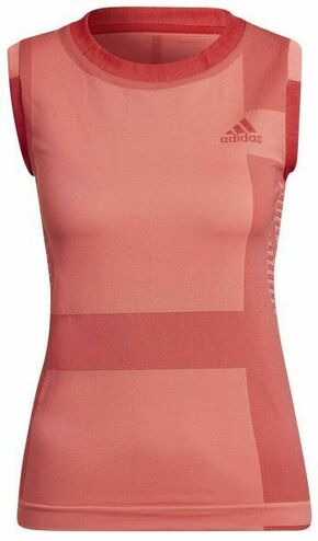Ženska majica bez rukava Adidas Tennis Premium Primeknit Tank Top W - acid red