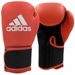 Adidas Hybrid 25 boksačke rukavice, crveno-crne, 12