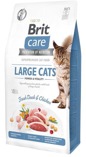 Brit Care Large Cats Power Vitality 7 kg