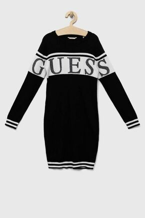 Dječja haljina Guess boja: crna
