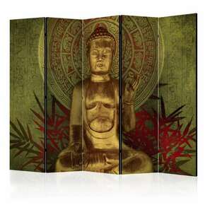Paravan u 5 dijelova - Golden Buddha II [Room Dividers] 225x172
