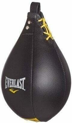 Everlast Leather Speed Bag Crna