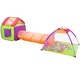 Šator za djecu 2x kućica + tunel + 200 lopti