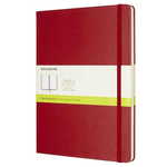 Moleskine bilježnica, XL, bez crta, crvena