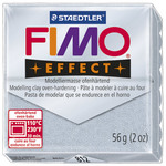 Masa za modeliranje 57g Fimo Effect Staedtler 8020-812 glitter srebrna