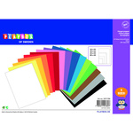 PlayBox: Set šarenog kartona u različitim veličinama, 195 komada