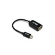 2948-GBL USB 2.0 OTG Adapter Kabel, Type-A utor na Micro-B utikaè, 0,1m - Crni