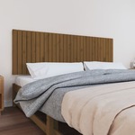 vidaXL Uzglavlje za krevet boja meda 185x3x60 cm masivna borovina
