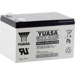 Yuasa REC14-12 YUAREC1412 olovni akumulator 12 V 14 Ah olovno-koprenasti (Š x V x D) 151 x 97 x 98 mm plosnati priključak 6.35 mm nisko samopražnjenje, niski troškovi održavanja, ciklus postojanosti