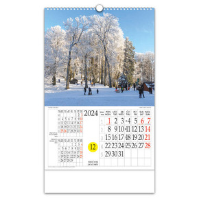 Kalendar “Natura Croatica” s rotacijskim krugom