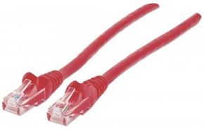 Intellinet prespojni mrežni kabel Cat.5e UTP PVC 1m crveni