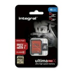 Memorijska kartica INTEGRAL UltimaPro X 90/45MB, micro SDHC, 16GB, Class 10 UHS-I