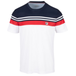 Majica za dječake Fila T-Shirt Malte Boys - white/fila red/navy