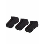 Set od 3 para unisex visokih čarapa Kappa 704275 Crna