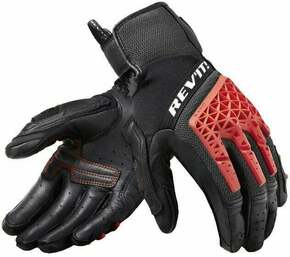 Rev'it! Gloves Sand 4 Black/Red S Rukavice
