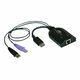 KVM / audio / USB produživač ATEN KA7169 DisplayPort USB Virtual Media KVM Adapter Cable with Smart Card Reader (CPU Module) (DisplayPort, USB, Virtual Media, čitač pametnih kartica)