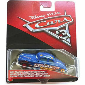 Hot Wheels: Cars 3 Fabolous Hudson Hornet plavi metalni automobil 1/64 - Mattel