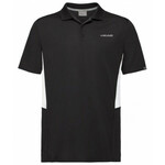 Majica za dječake Head Club Tech Polo Shirt - black