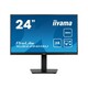 Iiyama XUB2494HSU-B6 monitor, VA, 24", 16:9, 1920x1080, 100Hz, pivot, HDMI