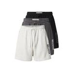 HOLLISTER Hlače tamo siva / siva melange / crna 24305588