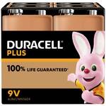 Duracell MN1604 Plus 9 V block baterija alkalno-manganov 9 V 4 St.