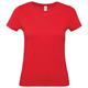 Majica kratki rukavi B&amp;C #E190/women crvena S