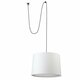FARO 68604-54 | Conga Faro visilice svjetiljka 1x E27 bijelo