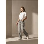 Sinsay - Wide leg traperice s efektom ispranosti svijetlo siva AW 2026 002JS-09J