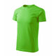 Majica kratkih rukava muška BASIC 129 - XL,Svijetlo zelena