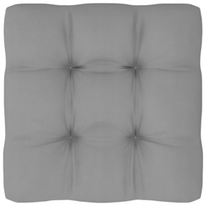 VidaXL Jastuk za sofu od paleta sivi 50 x 50 x 12 cm