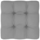 vidaXL Jastuk za sofu od paleta sivi 50 x 50 x 12 cm